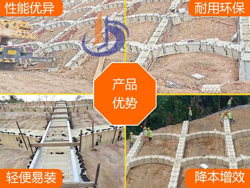 拱形骨架護(hù)坡公路模具