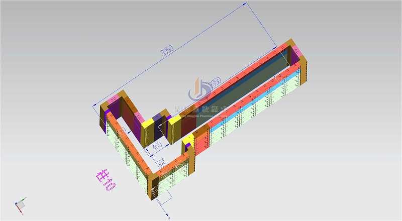 塑料模板廠-三維房建模板