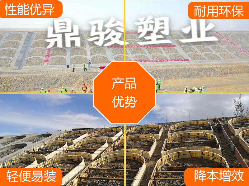 路基骨架拱形護(hù)坡模具